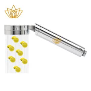 Aroma Douche Professional – douchekop met vitamine C, citroengeur, kalk- en chloorfilter, aromatherapie voor huid en haar