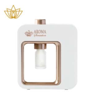 <b>Aromatherapie Diffuser SIENA Wit</b> - Speciaal Voor Etherische Oliën (watervrij en draadloos)