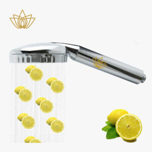 Aroma Dusche Comfort – Duschkopf mit Vitamin C, Zitrusduft, Filter gegen Kalk und Chlor, tragbar, Wellness für Zuhause