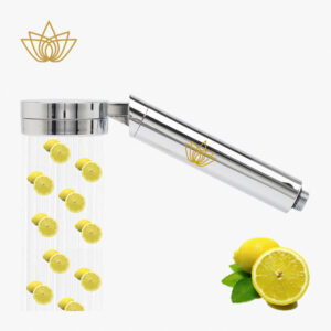 Aroma Dusche Professional – Duschkopf mit Vitamin C, Zitrusduft, Filter gegen Kalk und Chlor, tragbar, Wellness für Zuhause