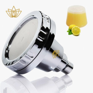 Aroma Sense Wall Fix Duschkopf – feste Spa-Dusche mit Vitamin-C-Filter, Ionisator und Zitrus-Aroma