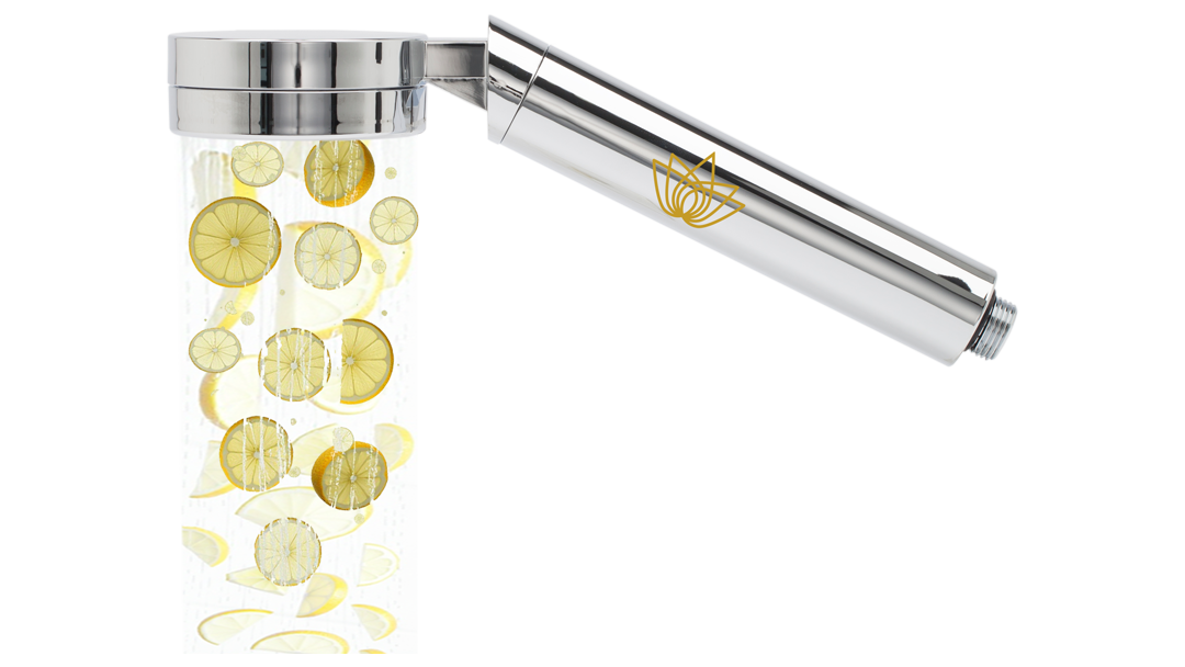 Aroma Duschkopf mit Vitamin C und 3-Fach-Filter
